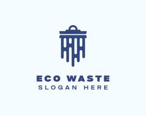 Trash Disposal Sanitation logo design