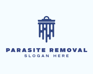 Trash Disposal Sanitation logo design