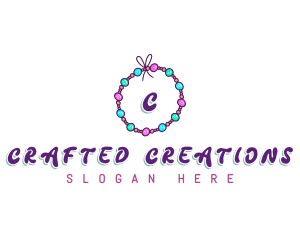 Beads Handmade Accessory logo design