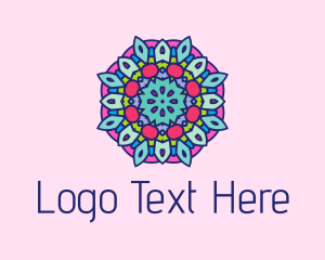 Colorful Indian Textile  logo