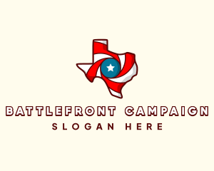 Political Texas Star logo design