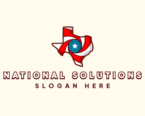 Political Texas Star logo design