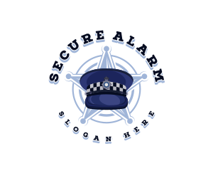 Police Security Patrol logo design