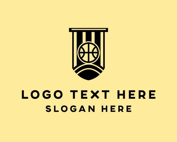 Basketball logo example 4