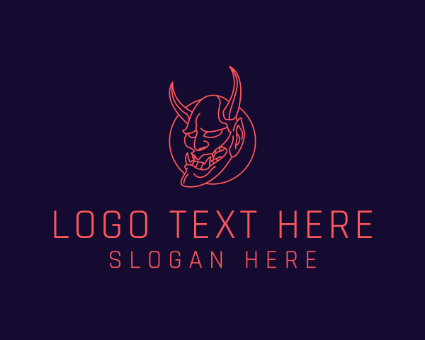 Demonic logo example 4