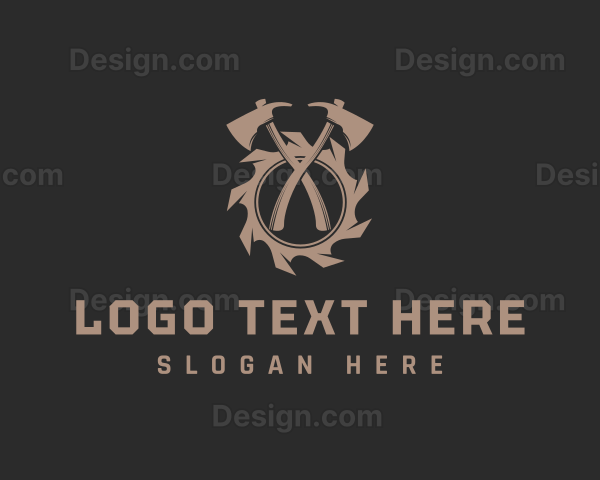 Lumberjack Axe Workshop Logo