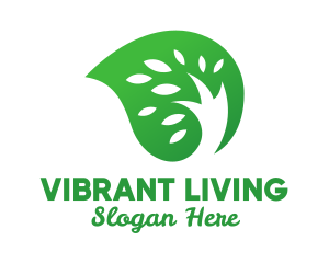 Green Seed Leaf logo