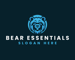 Wild Bear Animal logo design