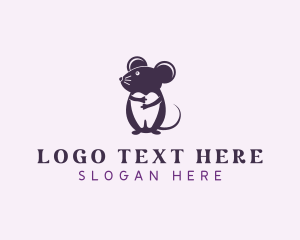 Mouse Dental Tooth logo