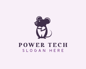 Mouse Dental Tooth logo