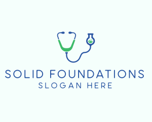 Medical Stethoscope Laboratory Logo