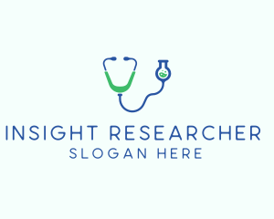 Medical Stethoscope Laboratory logo design