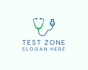 Medical Stethoscope Laboratory logo design