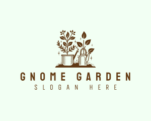 Gardening Landscaping Plants logo design