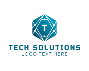 Hexagon Tech Software Programmer logo design