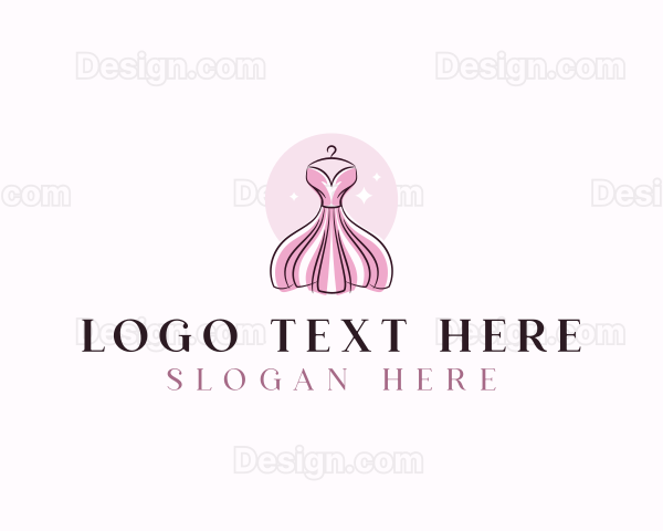 Fashion Dress Tailoring Logo