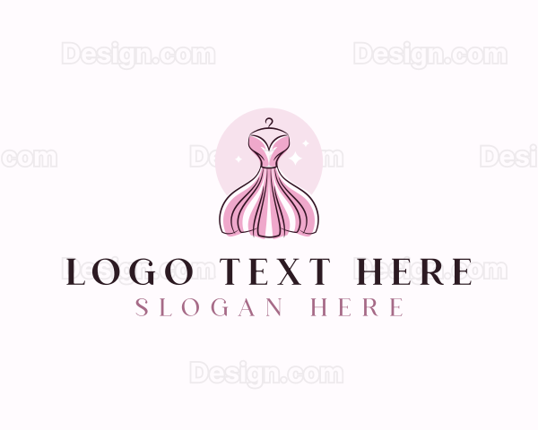 Fashion Clothing Dress Tailoring Logo