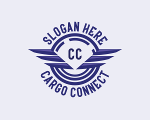 Cargo Wings Mover logo design