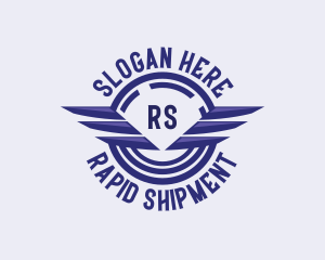 Cargo Wings Mover logo design