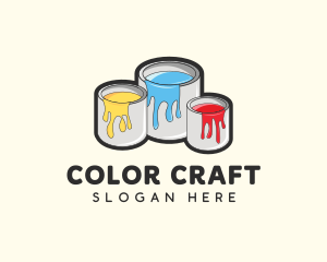 Color Paint Bucket logo
