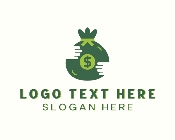Money Bag logo example 1