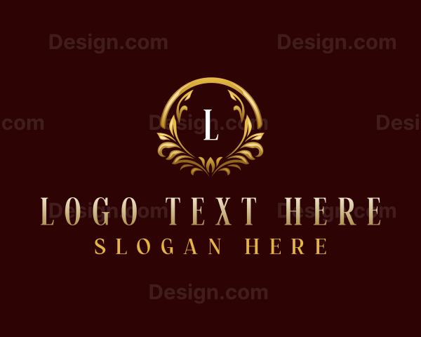 Luxury Ornamental Crest Logo