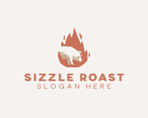 Hot Roast Pig  logo
