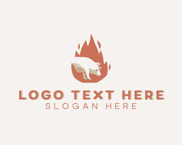 Meat logo example 2