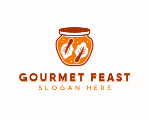 Asian Gourmet Kimchi logo design