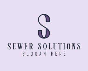 Professional Stylish Company Letter S logo design