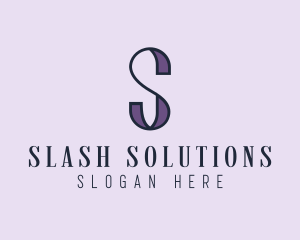 Professional Stylish Company Letter S logo design