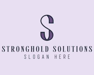 Professional Stylish Company Letter S logo design