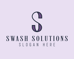 Professional Stylish Company Letter S logo design