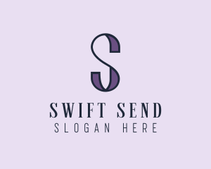 Professional Stylish Company Letter S logo design