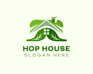 Leaf House Property logo design