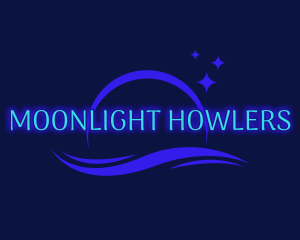 Night Sea Wordmark logo design