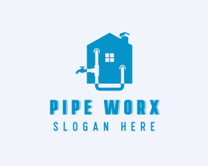 Plumbing Pipe Faucet  logo