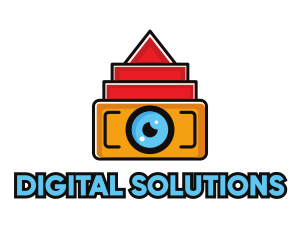 Geometric Digital Camera logo