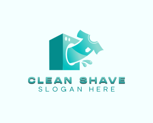 Washing Clean Laundry logo design