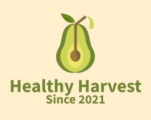 Healthy Avocado Cooler  logo design