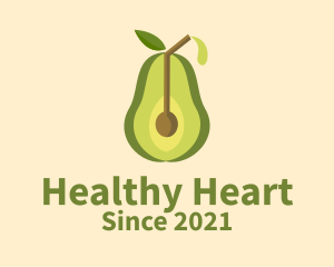 Healthy Avocado Cooler  logo design