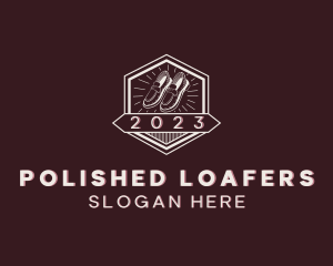 Loafer Shoes Footwear logo design