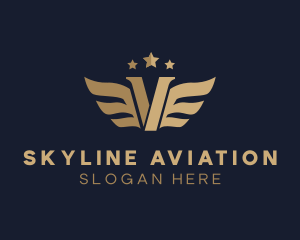 Aviation Star Wings logo