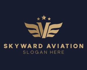 Aviation Star Wings logo