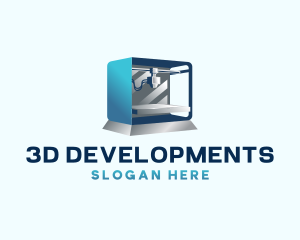 3D Printer Machine logo