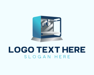 3D Printer Machine logo