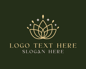 Lotus Flower Crown logo