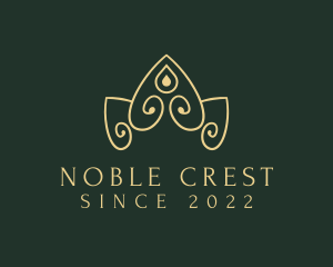 Noble Premium Crown  logo design