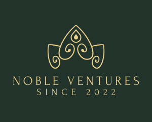 Noble Premium Crown  logo design