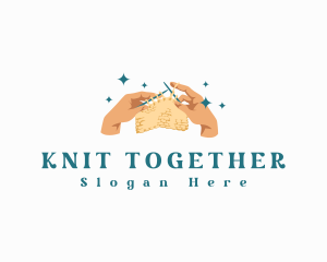 Hand Knitting Crochet logo